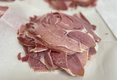 Our fresh country ham sliced for sale